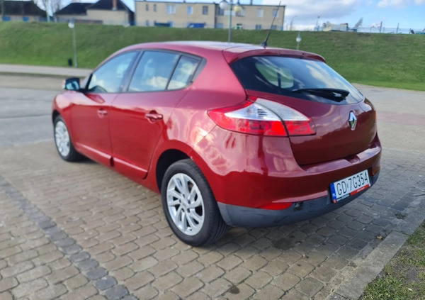 Renault Megane cena 16900 przebieg: 249500, rok produkcji 2013 z Tczew małe 56